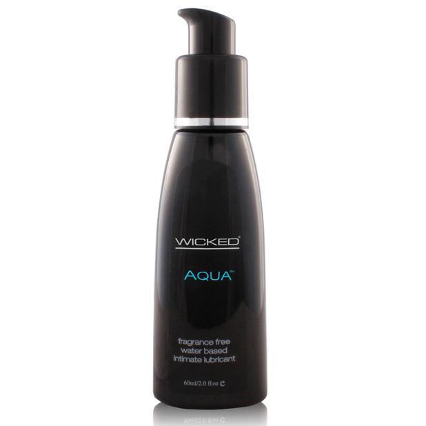 Wicked - Aqua Waterbased Lubricant 2 oz (Lube) -  Lube (Water Based)  Durio.sg