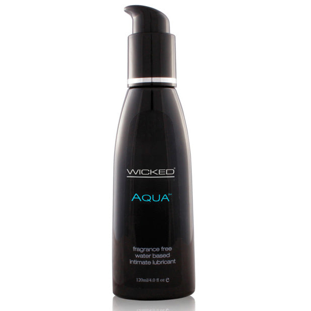 Wicked - Aqua Waterbased Lubricant 4 oz (Lube) -  Lube (Water Based)  Durio.sg