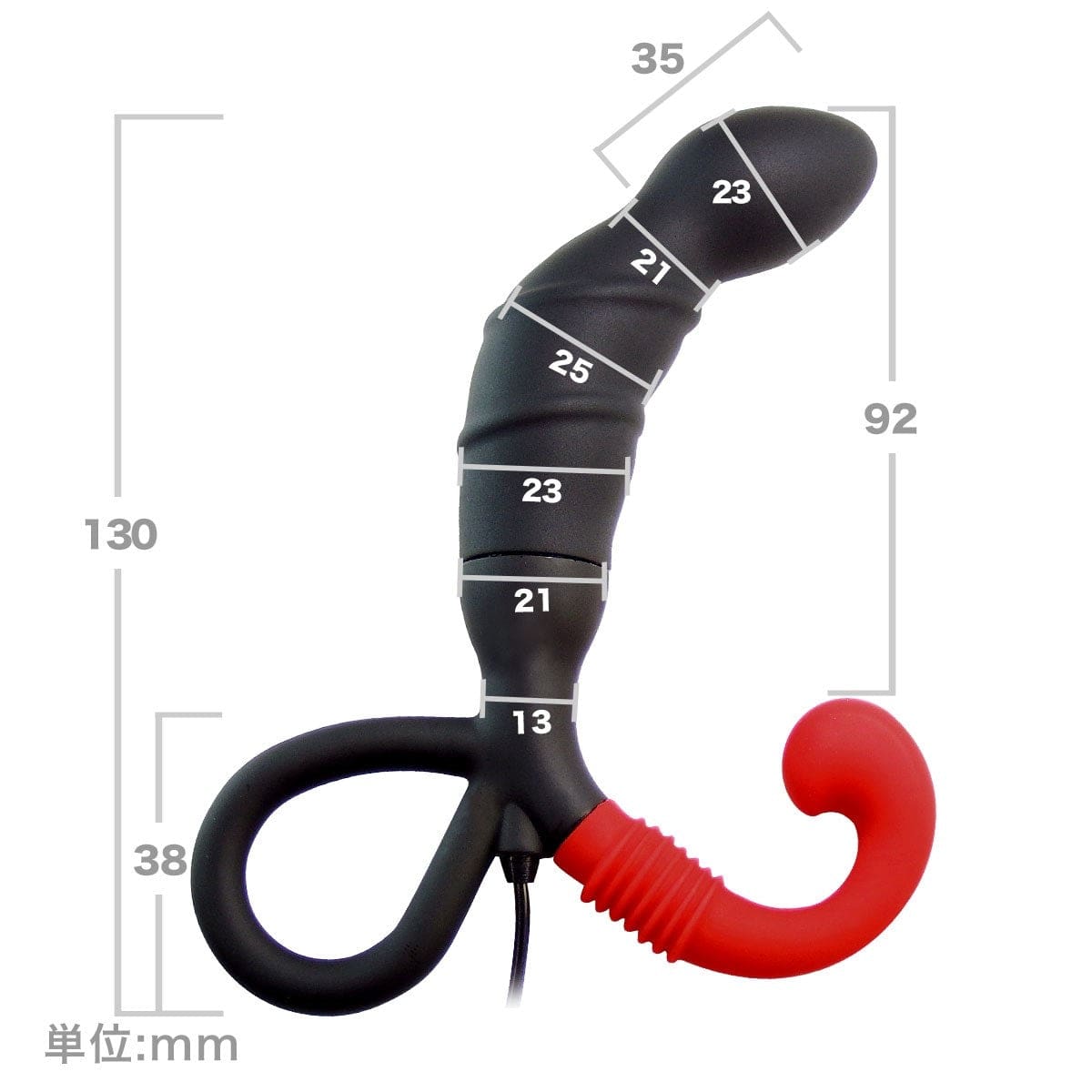 Durio.sg: Wild One - Enemable R EX Type Y Vibrating Anal Plug (Black) Remote Control Anal Plug (Vibration) Non Rechargeable Durio.sg: Wild One - Enemable R EX Type Y Vibrating Anal Plug (Black) Remote Control Anal Plug (Vibration) Non Rechargeable