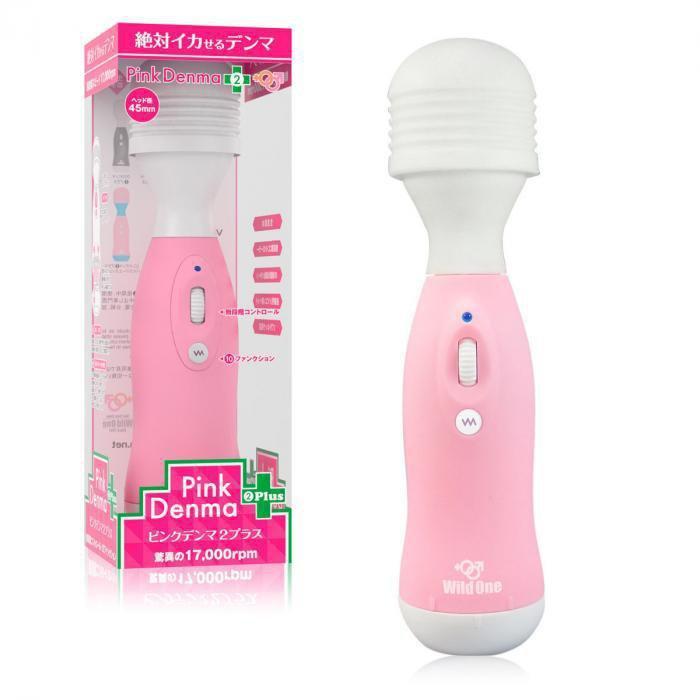 Wild One - Pink Denma 2 Plus Clit Massager (Pink) -  Wand Massagers (Vibration) Non Rechargeable  Durio.sg