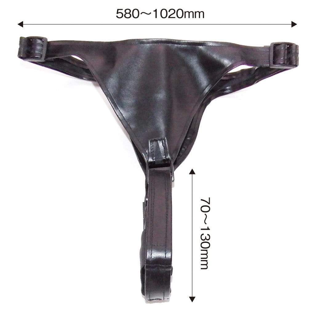 Wild One - SM Premium Vibrator Holder Harness (Black) -  Strap On w/o Dildo  Durio.sg