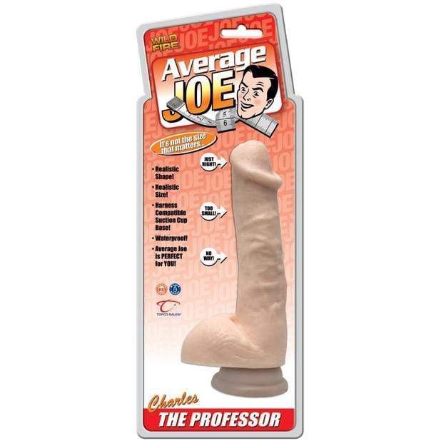 WildFire - Average Joe The Professor Charles Dildo 7.5&quot; (Beige) -  Realistic Dildo with suction cup (Non Vibration)  Durio.sg