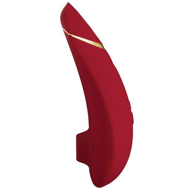 Womanizer - Premium Clit Massager (Red/Gold) -  Clit Massager (Vibration) Rechargeable  Durio.sg