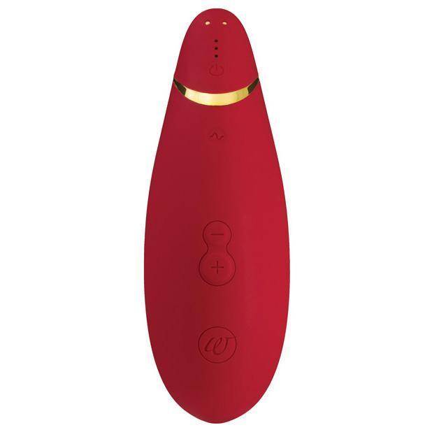Womanizer - Premium Clit Massager (Red/Gold) -  Clit Massager (Vibration) Rechargeable  Durio.sg