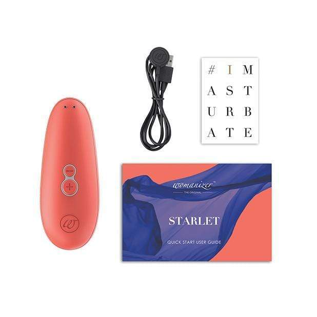 Womanizer - Starlet 2 Clit Massager (Coral) -  Clit Massager (Vibration) Rechargeable  Durio.sg