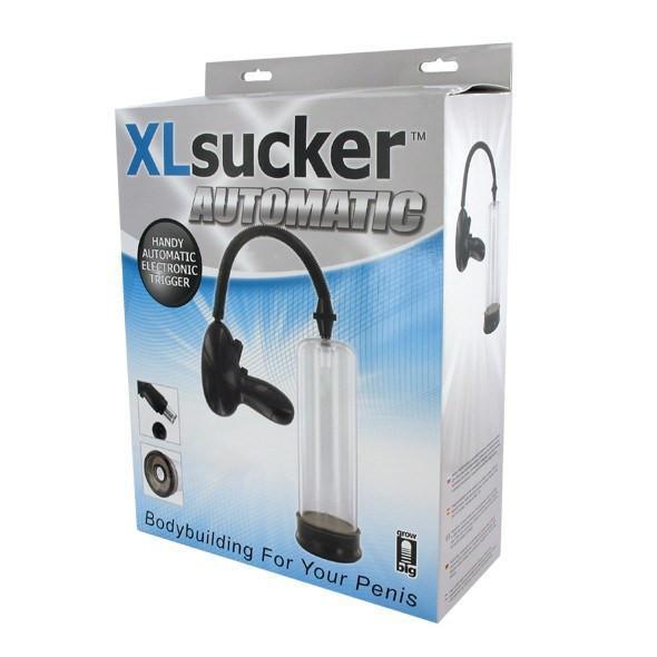 XL Sucker - Automatic Penis Pump (Black) -  Penis Pump (Non Vibration)  Durio.sg