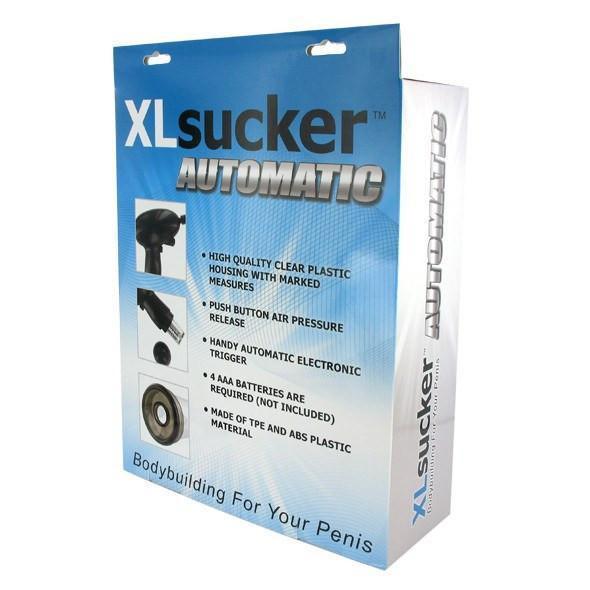 XL Sucker - Automatic Penis Pump (Black) -  Penis Pump (Non Vibration)  Durio.sg