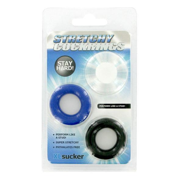 XLSucker - Thick Stretchy Cock Ring -  Rubber Cock Ring (Non Vibration)  Durio.sg
