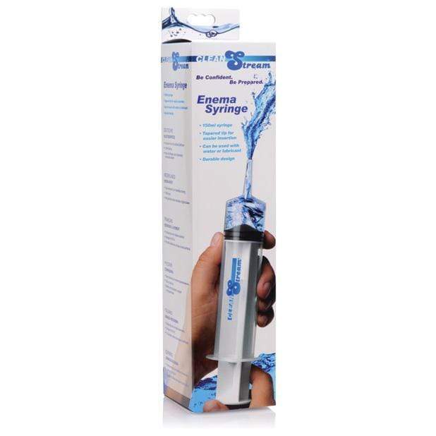 XR - CleanStream Enema Syringe (Clear) -  Anal Douche (Non Vibration)  Durio.sg