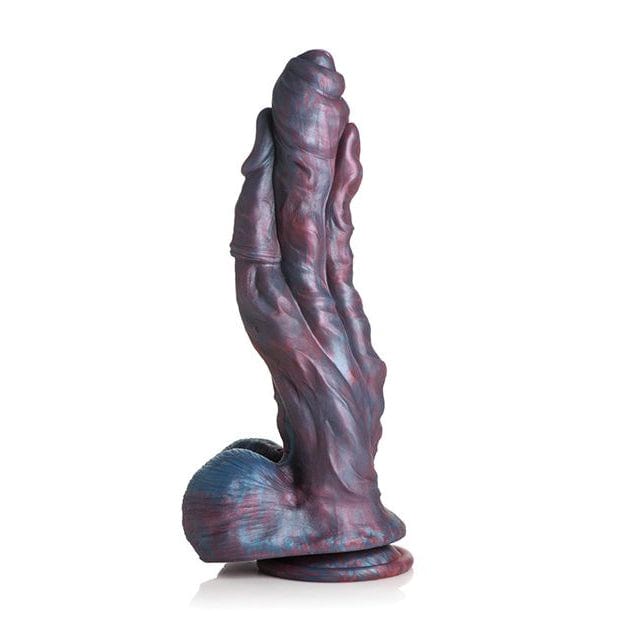 XR - Creature Cocks Hydra Sea Monster Silicone Dildo (Purple) -  Non Realistic Dildo with suction cup (Non Vibration)  Durio.sg