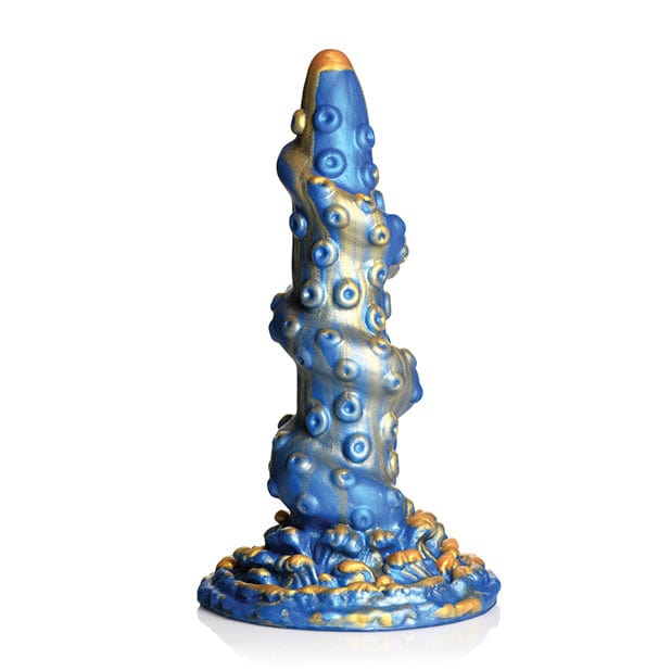 XR - Creature Cocks Lord Kraken Tentacled Silicone Dildo (Blue) -  Non Realistic Dildo with suction cup (Non Vibration)  Durio.sg
