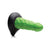 XR - Creature Cocks Radioactive Reptile Thick Scaly Silicone Dildo (Green/Black) -  Non Realistic Dildo with suction cup (Non Vibration)  Durio.sg