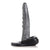 XR - Creature Cocks The Gargoyle Rock Hard Silicone Dildo (Silver/Black) -  Non Realistic Dildo with suction cup (Non Vibration)  Durio.sg