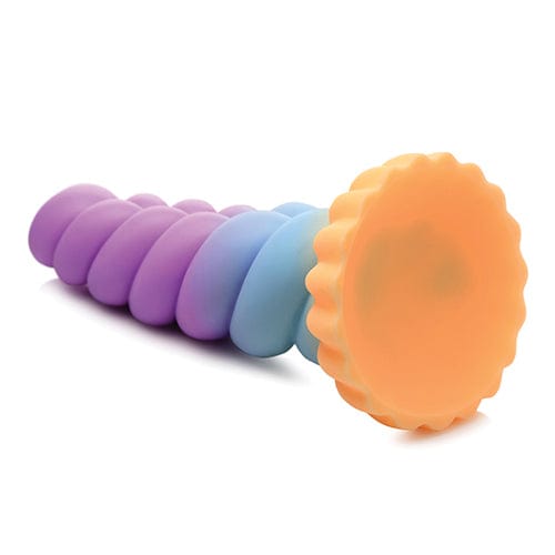 XR - Creature Cocks Unicorn Silicone Dildo (Multi Colour) -  Non Realistic Dildo with suction cup (Non Vibration)  Durio.sg