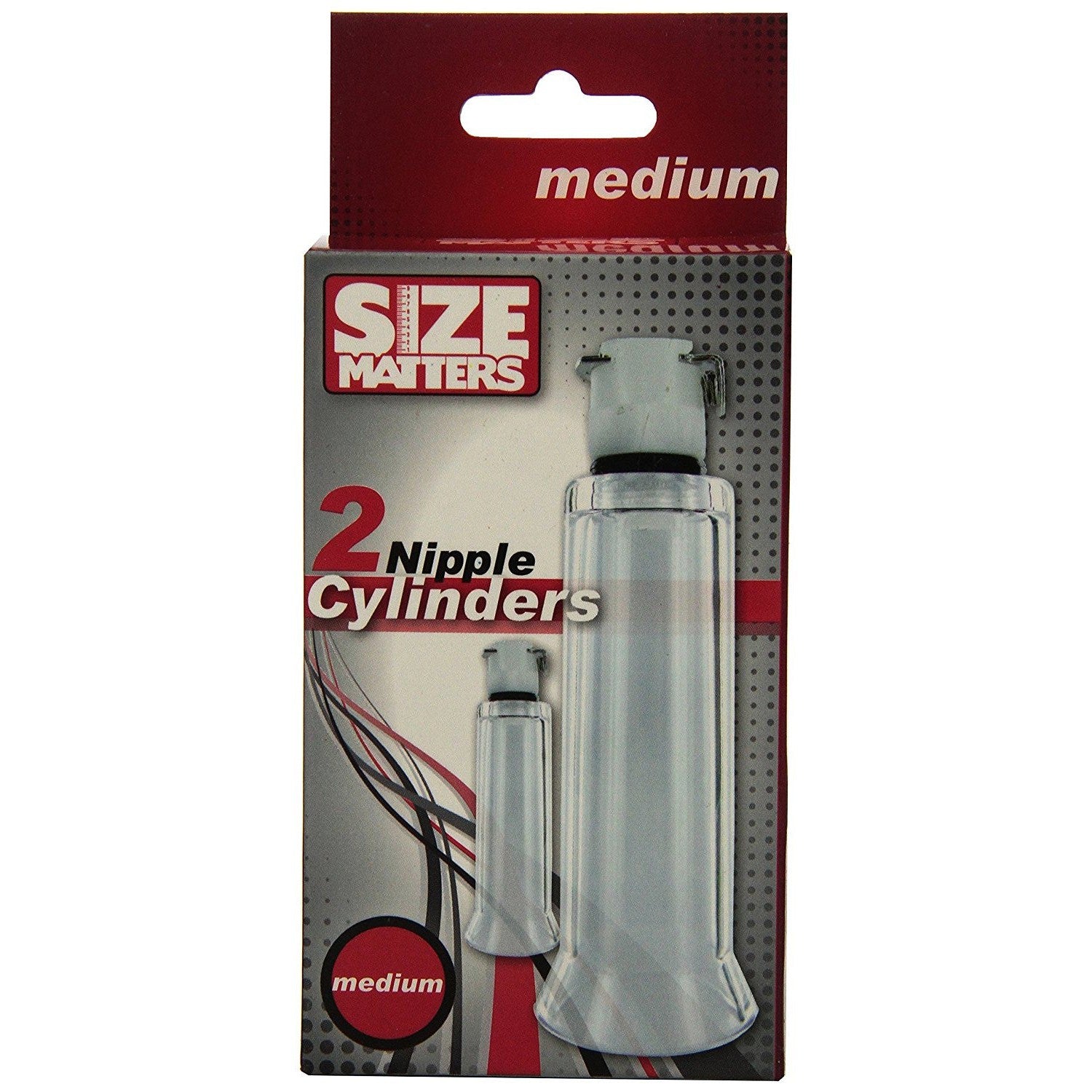 XR - Size Matters Nipple Cylinders (Medium) -  Nipple Pumps (Non Vibration)  Durio.sg