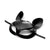 XR - Tailz Black Cat Tail Anal Plug and Mask Set (Black) -  Anal Plug (Non Vibration)  Durio.sg