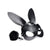 XR - Tailz Bunny Tail Anal Plug and Mask Set (Black) -  Anal Plug (Non Vibration)  Durio.sg