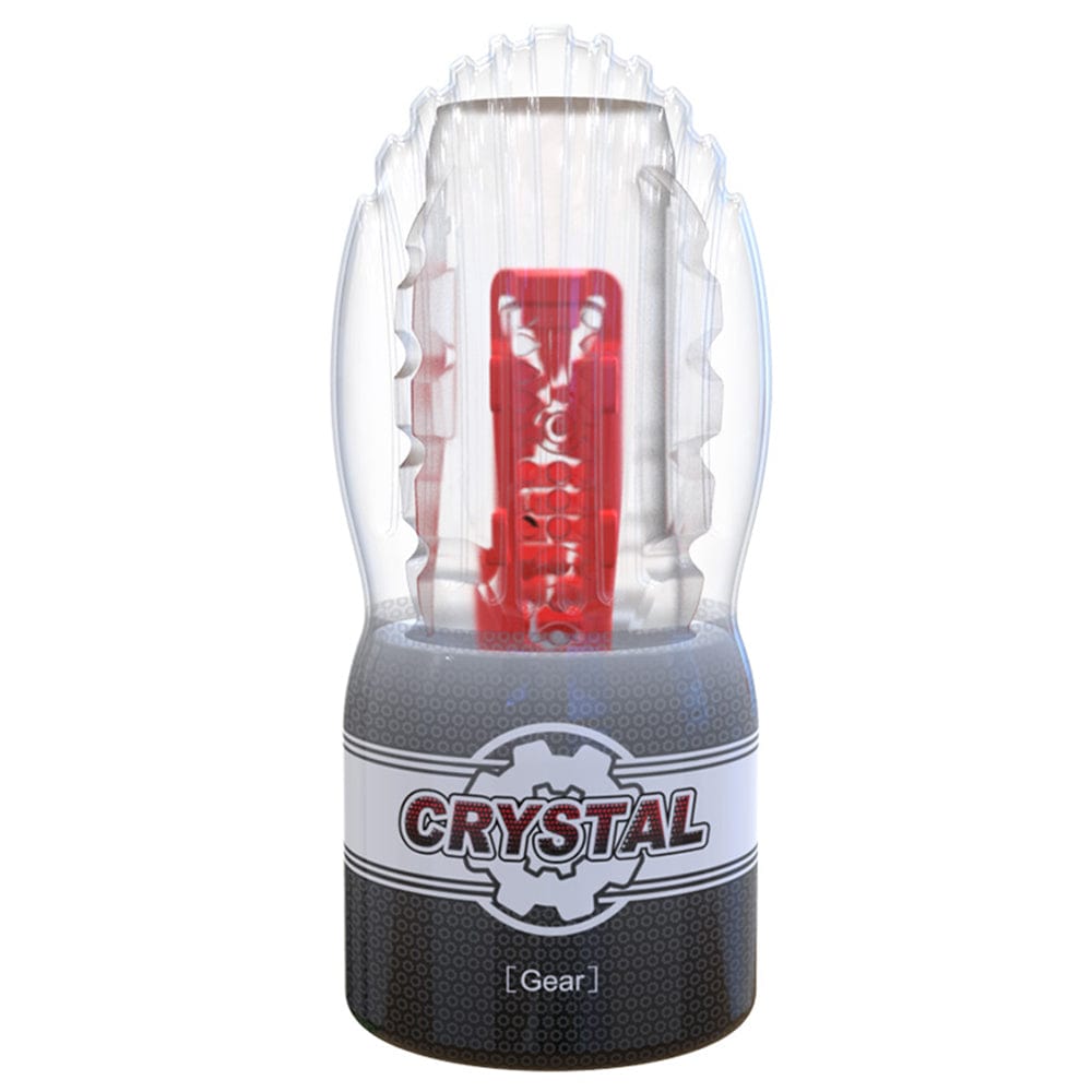 Youcups - Crystal Gear Cup Masturbator Hard (Black) -  Masturbator Resusable Cup (Non Vibration)  Durio.sg