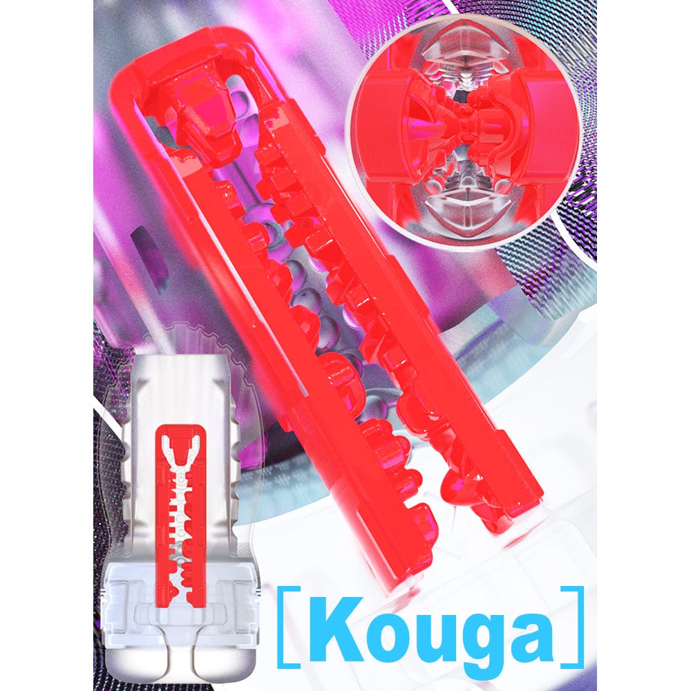 Youcups - Crystal Kouga Cup Masturbator Normal (Blue) -  Masturbator Resusable Cup (Non Vibration)  Durio.sg