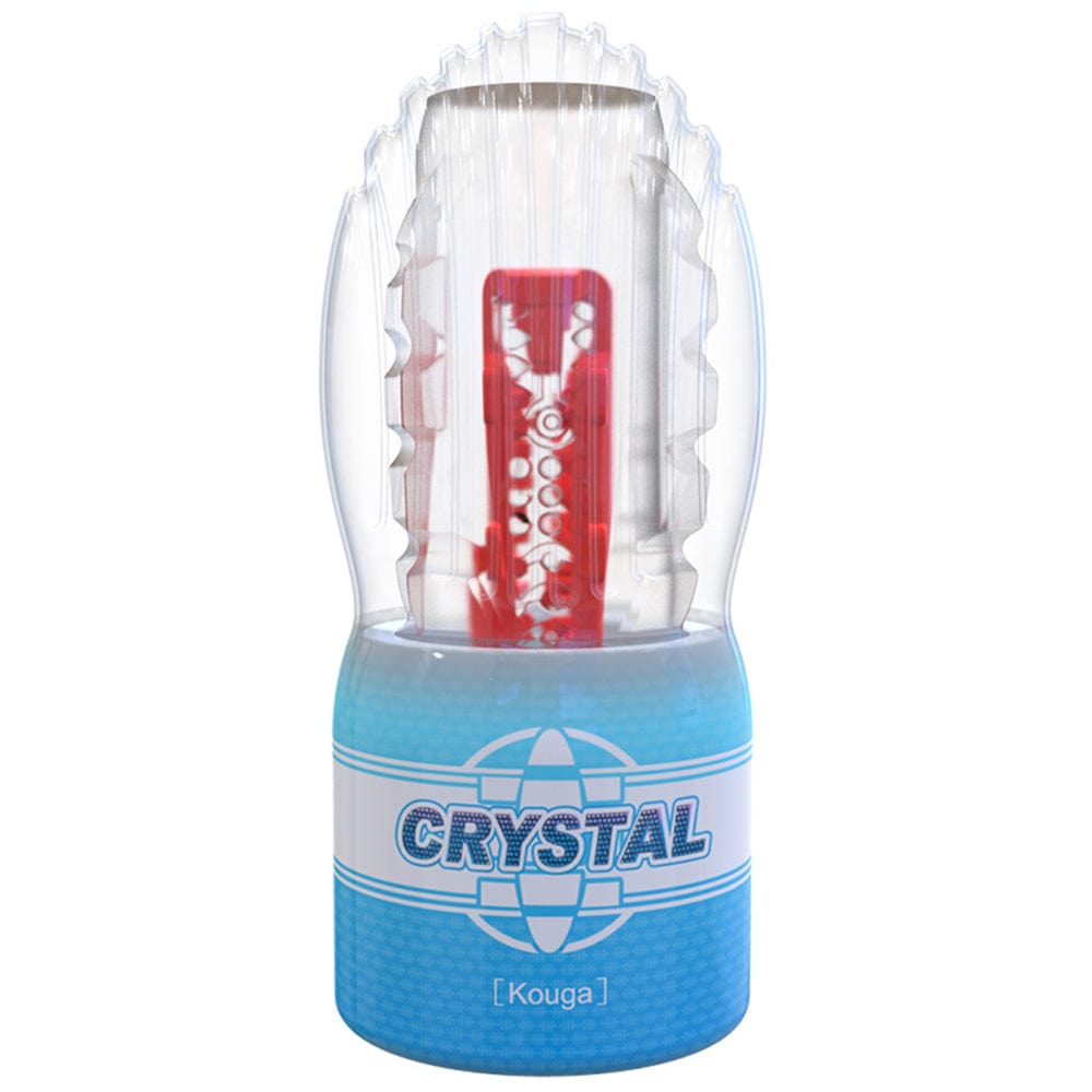 Youcups - Crystal Kouga Cup Masturbator Normal (Blue) -  Masturbator Resusable Cup (Non Vibration)  Durio.sg