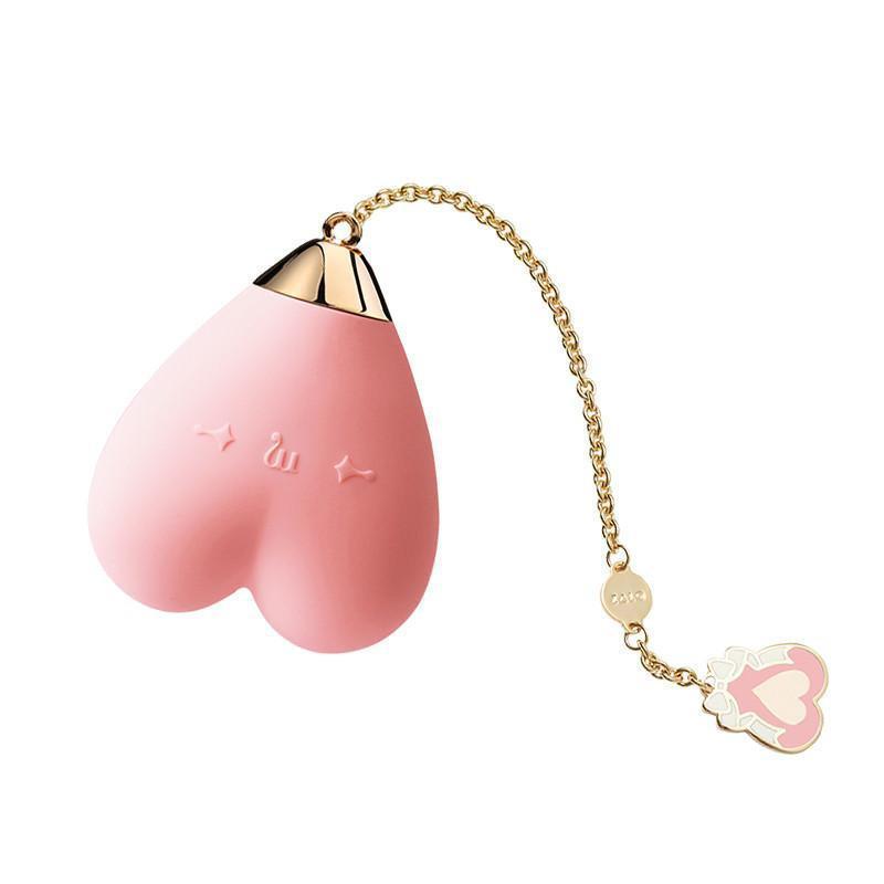 Zalo - Lolita Baby Heart Clit Massager (Strawberry Pink) -  Clit Massager (Vibration) Rechargeable  Durio.sg