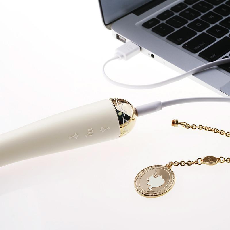 Zalo - Lolita Momoko Rechargeable G Spot Vibrator (Vanilla White) -  G Spot Dildo (Vibration) Rechargeable  Durio.sg