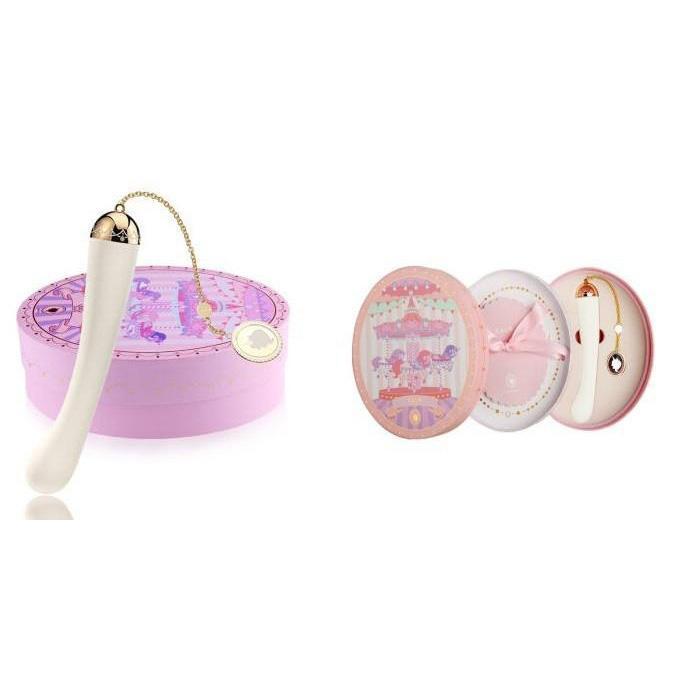 Zalo - Lolita Momoko Rechargeable G Spot Vibrator (Vanilla White) -  G Spot Dildo (Vibration) Rechargeable  Durio.sg