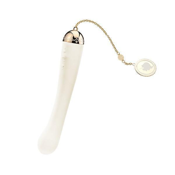 Zalo - Lolita Momoko Rechargeable G Spot Vibrator (Vanilla White) -  G Spot Dildo (Vibration) Rechargeable  Durio.sg