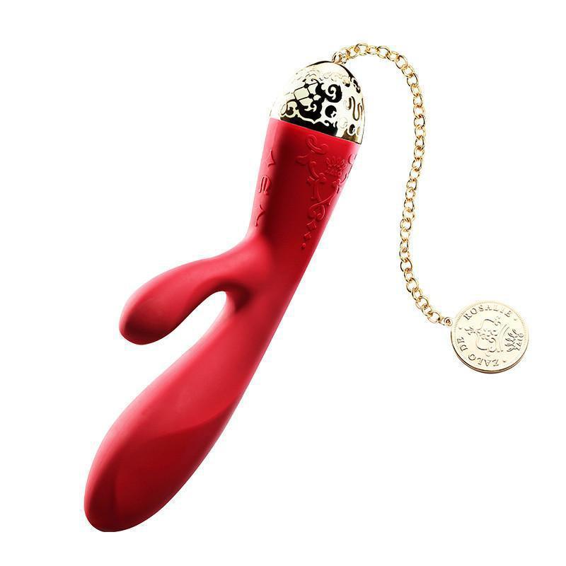 Zalo - Versailles Rosalie Rabbit Vibrator (Red) -  Rabbit Dildo (Vibration) Rechargeable  Durio.sg