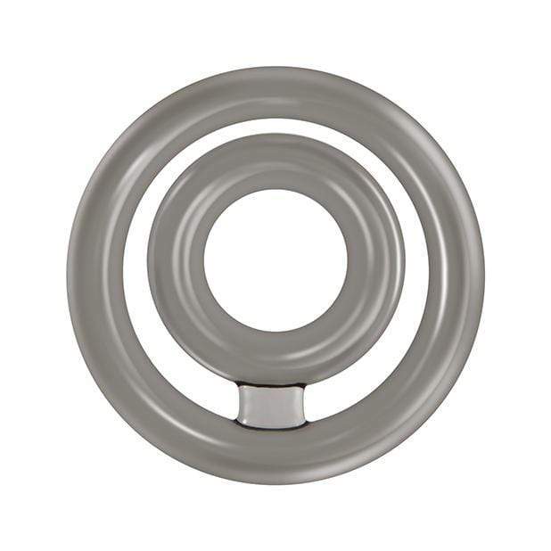 Zero Tolerance - Bullseye Cock Ring (Grey) -  Rubber Cock Ring (Non Vibration)  Durio.sg