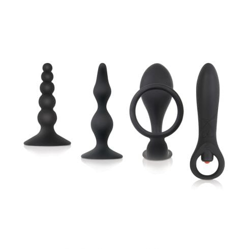 Zero Tolerance - Intro to Prostate Anal Kit (Black) -  Anal Kit (Vibration) Non Rechargeable  Durio.sg