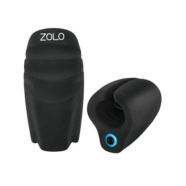 Zolo - Cockpit XL Palm Sized Squeezable Vibrating Male Stimulator Stroker (Black) -  Masturbator Soft Stroker (Vibration) Rechargeable  Durio.sg