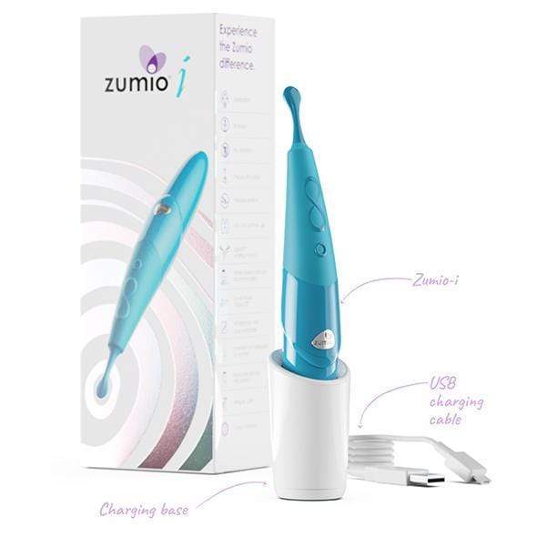 Zumio - I Spirotip Vibrator Clit Massager (Blue) -  Clit Massager (Vibration) Rechargeable  Durio.sg
