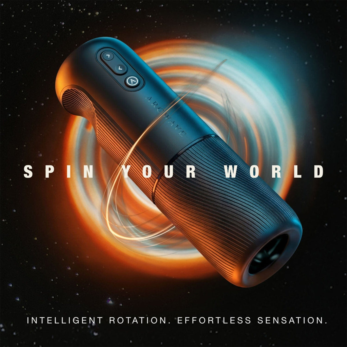 Arcwave - Orbit App-Controlled Rotating Stroker Masturbator (Black) AW1020 Durio.sg