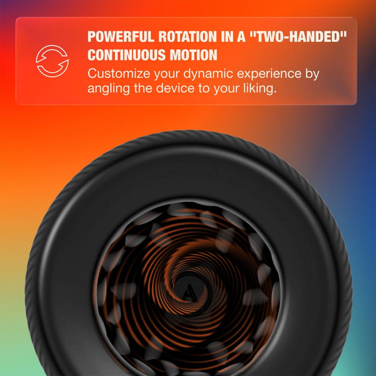 Arcwave - Orbit App-Controlled Rotating Stroker Masturbator (Black) AW1020 Durio.sg