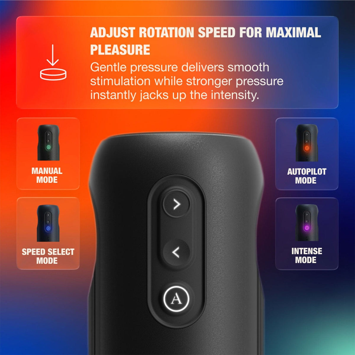 Arcwave - Orbit App-Controlled Rotating Stroker Masturbator (Black) AW1020 Durio.sg