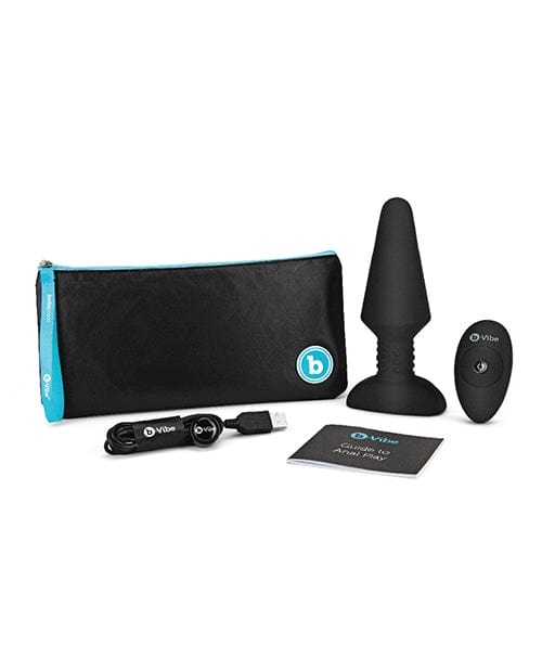 B-Vibe - Rimming Remote Control Anal Plug XL BV1018 Durio.sg