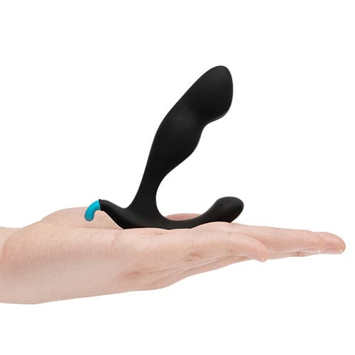 B Vibe - Rocker Plug Weighted Anal Plug (Black) BV1021 Durio.sg