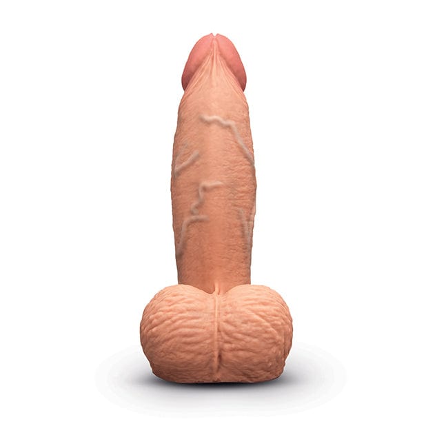 B Vibe - Slipskin 6" Girthy Realistic Dildo (Mocha) BV1019 Durio.sg
