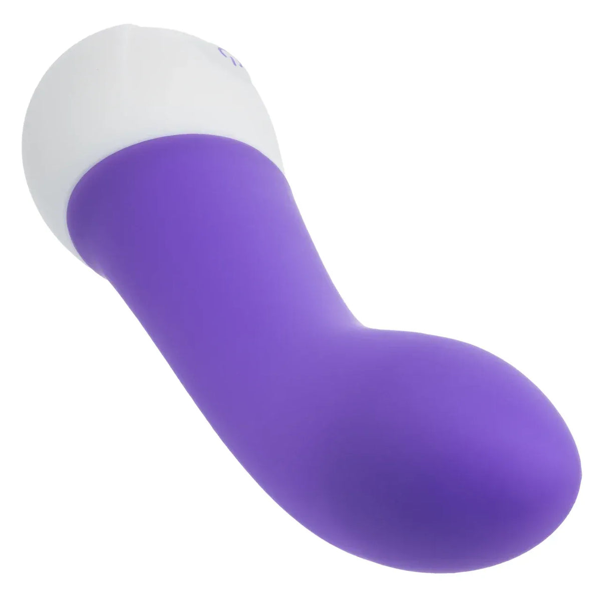 CalExotics - Basic Essentials Rechargeable Curved G Spot Vibrator (Purple) CE2183 Durio.sg