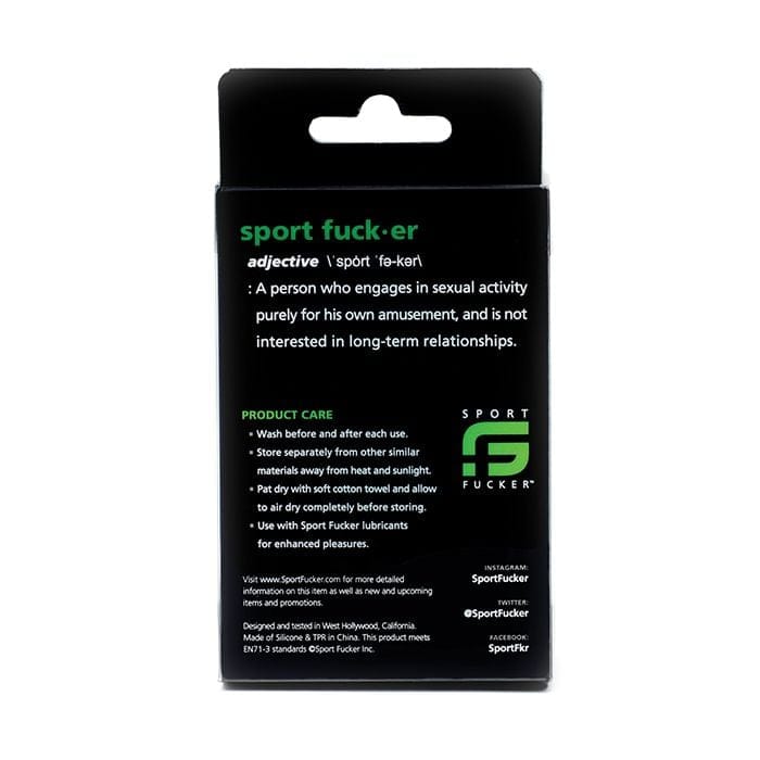 665 - Sport Fucker Cum Stopper Silicone Glans Ring and Flexible Probe (Grey) SF1008 Durio.sg