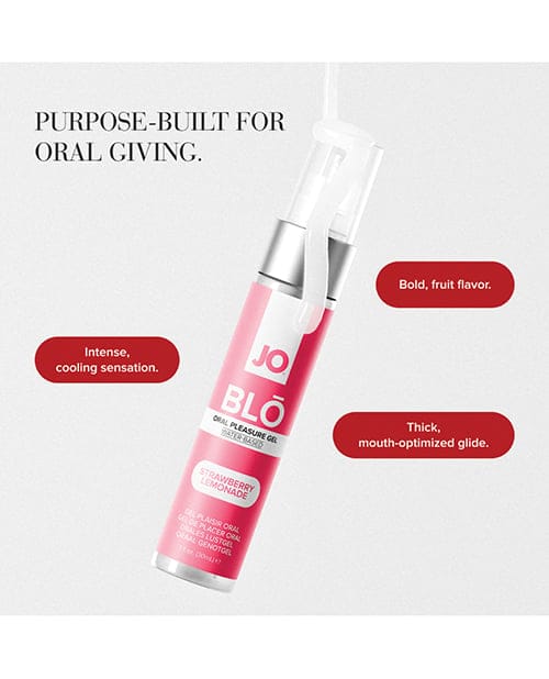 System JO - Blo Flavoured Cooling Oral Pleasure Gel 1 oz Durio.sg