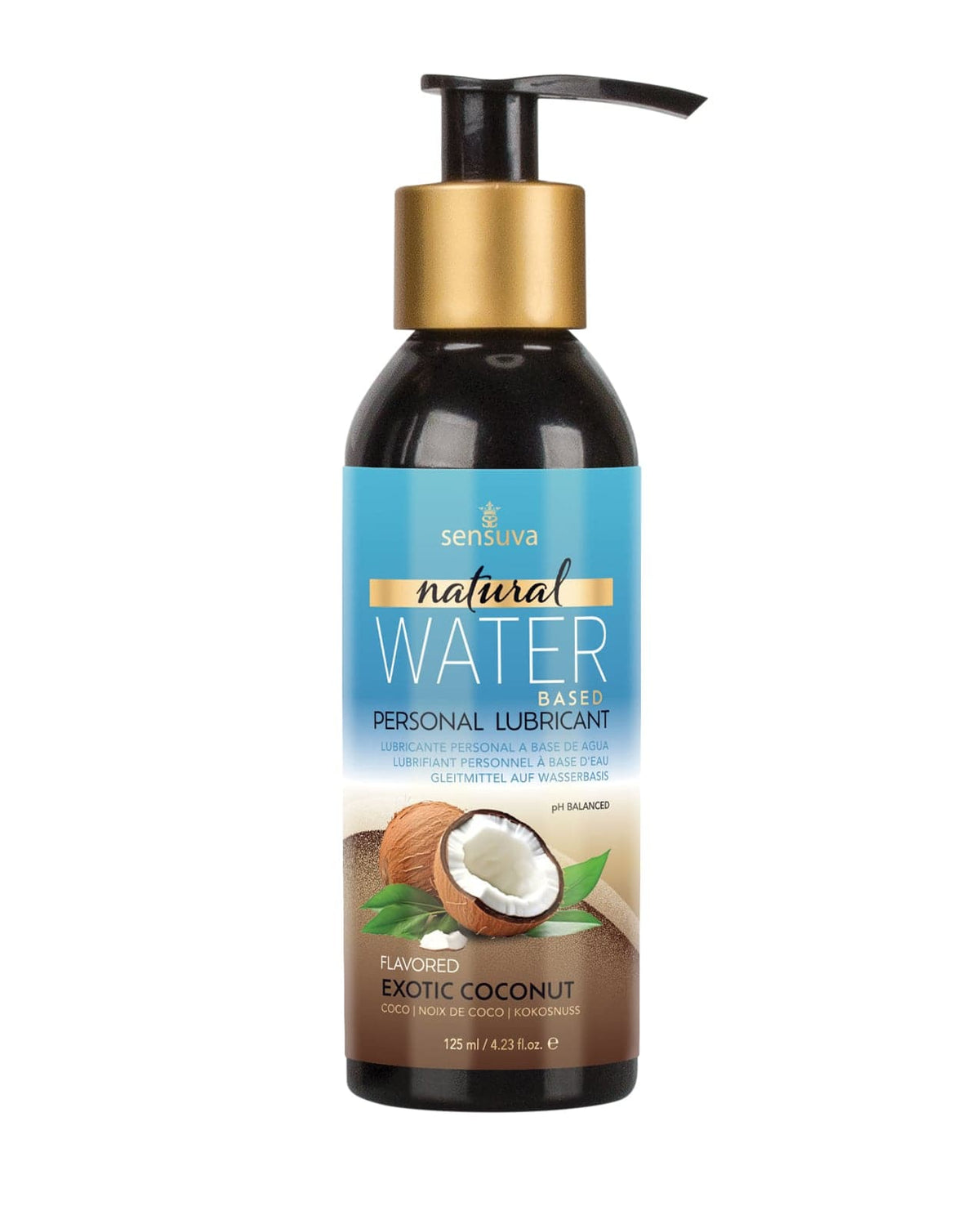 Sensuva - Natural Exotic Coconut Water Based Personal Lubricant 125 ml SV1039 Durio.sg