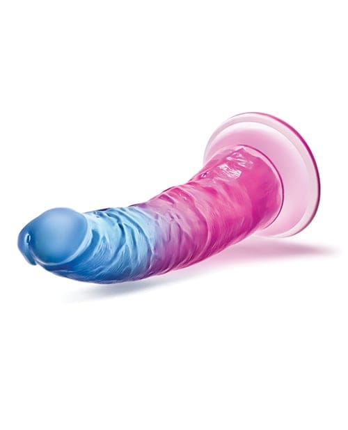 Blush Novelties - B Yours Beautiful Sky Suction Dildo (Multi Colour) BN1182 Durio.sg