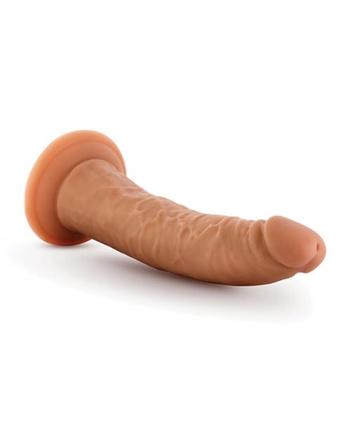Blush Novelties - Dr Skin Glide Self Lubricating Suction Dildo (Brown) BN1185 Durio.sg
