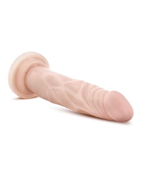 Blush Novelties - Dr Skin Silicone Dr Carter Posable Suction Dildo (Beige) BN1174 Durio.sg