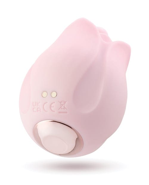 Blush Novelties - Play With Me Romantic Rose Rechargeable Silicone Clitoral Vibrator (Pink) BN1178 Durio.sg