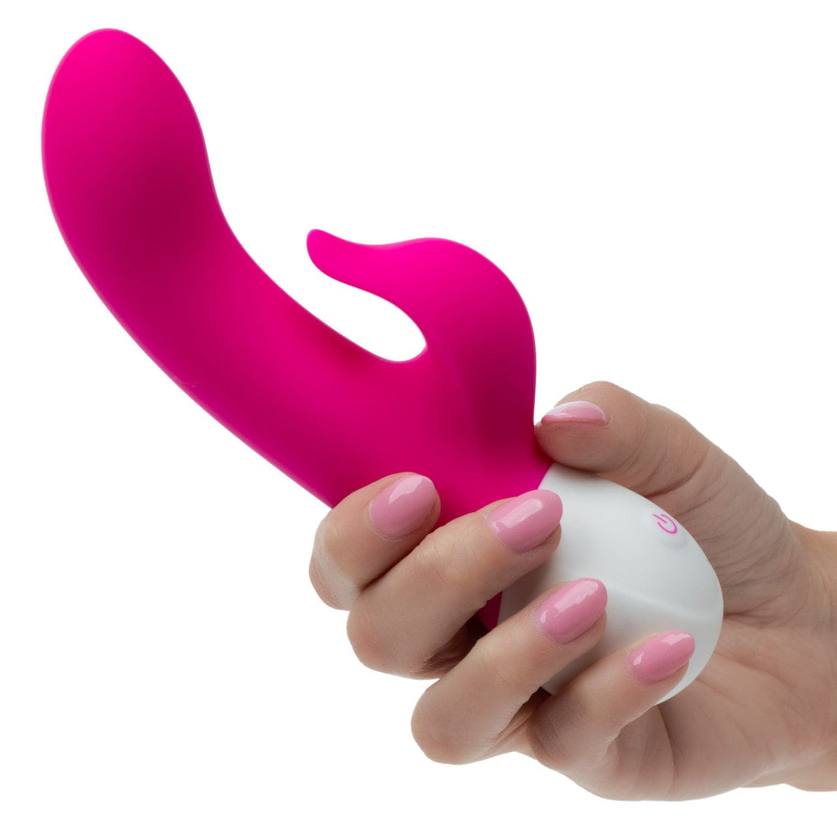 CalExotics - Basic Essentials Rechargeable Dual Pleaser (Pink) CE2182 Durio.sg