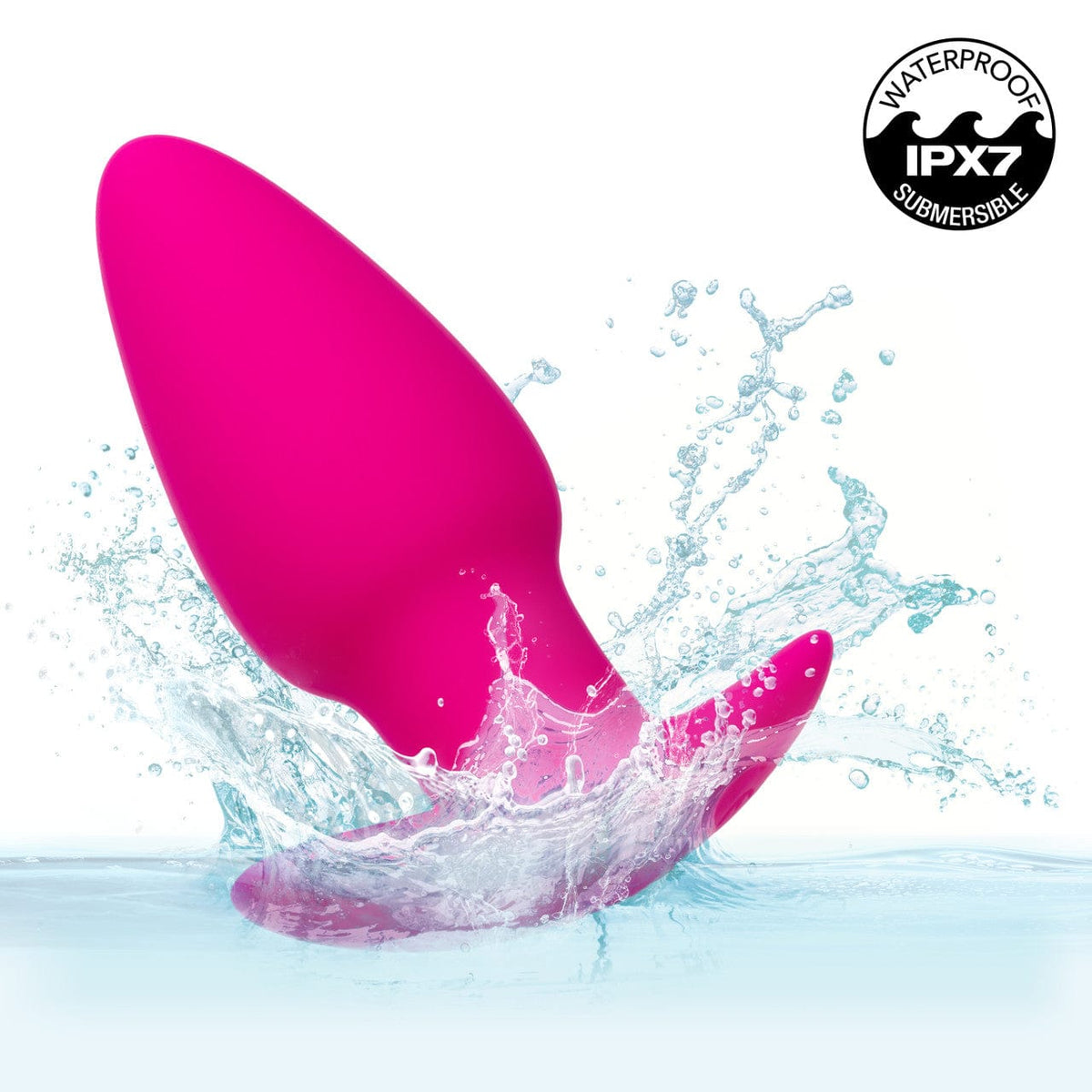 CalExotics - Basic Essentials Rechargeable Tapered Vibrating Probe (Pink) CE2185 Durio.sg
