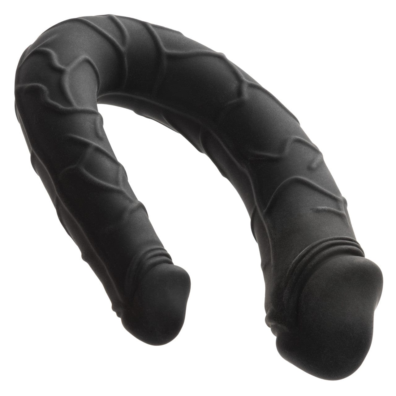 CalExotics - Boundless AC/DC Flexible Double Ended Silicone Dildo (Black) CE2186 Durio.sg
